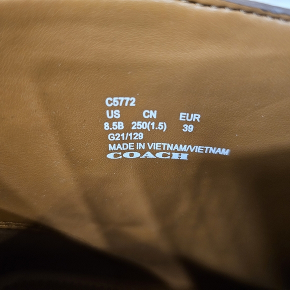 Coach Booties - Picture 2 of 5